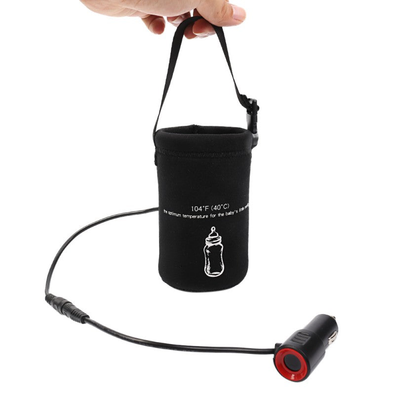 מחמם בקבוקים נייד עם טעינת USB לשימוש ברכב