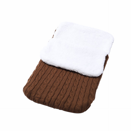 שק שינה סרוג ומרופד לתינוק, 68x38 ס"מ