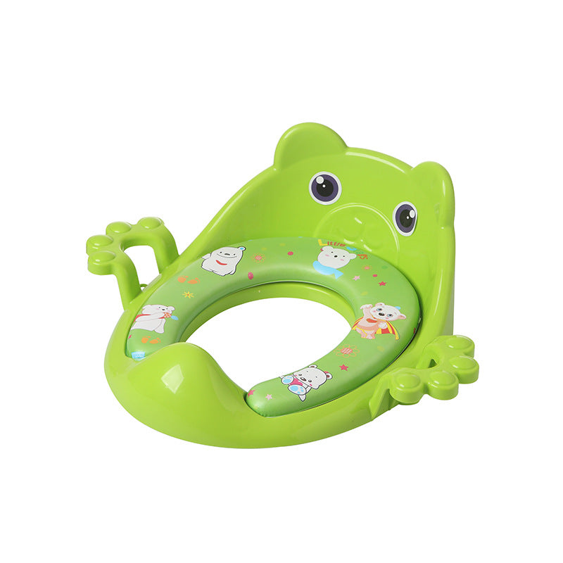 מושב אסלה מרופד לילדים - עיצוב ארגונומי
