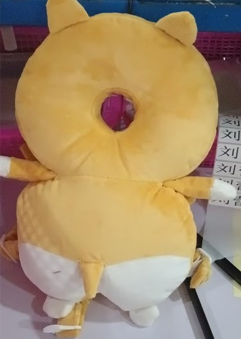 כרית הגנה לראש לתינוק, נושמת ובולמת זעזועים למניעת נפילות