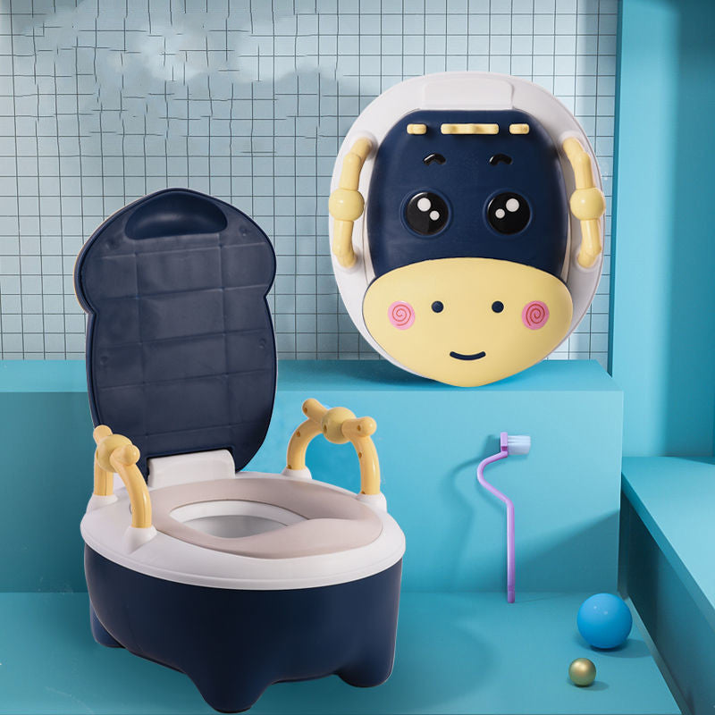 סיר גמילה לתינוק בעיצוב ארגונומי עם מושב מרופד