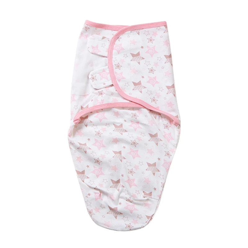 Lightweight Summer Cotton Newborn Swaddle Sleeping Bag