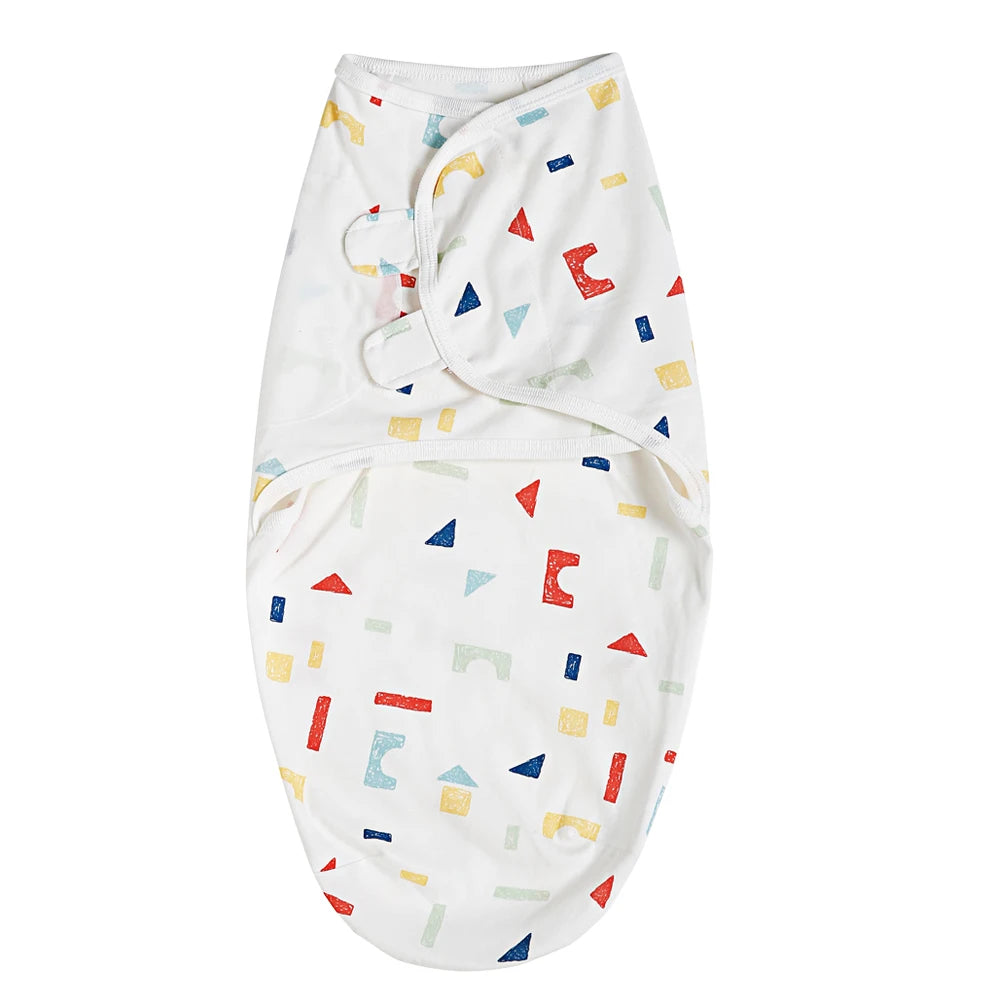 Lightweight Summer Cotton Newborn Swaddle Sleeping Bag