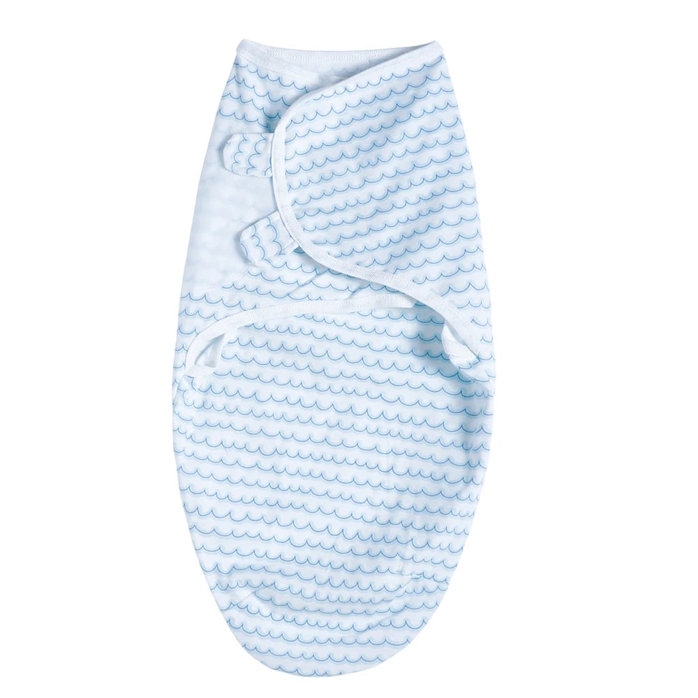Lightweight Summer Cotton Newborn Swaddle Sleeping Bag
