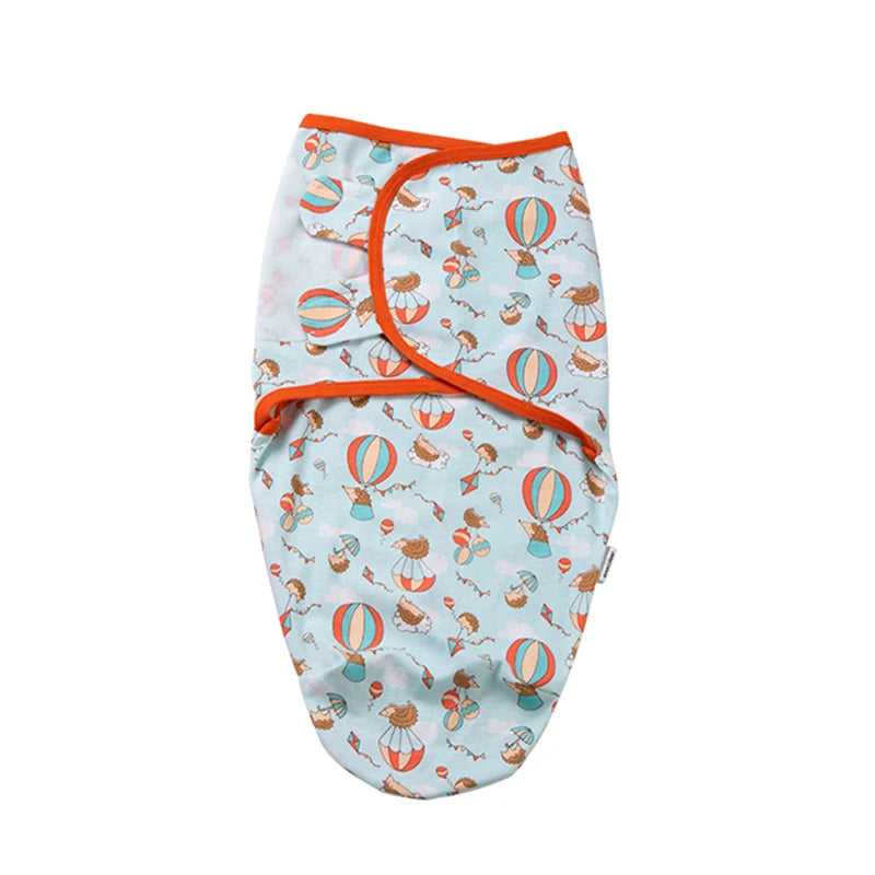 Lightweight Summer Cotton Newborn Swaddle Sleeping Bag