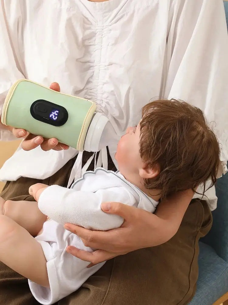 מחמם בקבוקים נייד USB חשמלי לחימום מהיר בדרכים