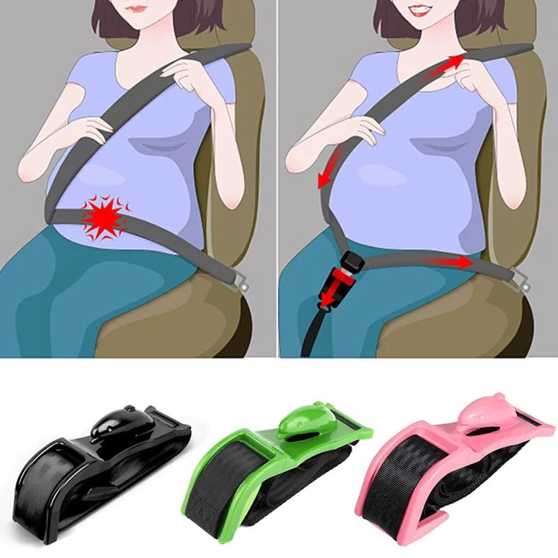 מתאם חגורת בטיחות להריון נוחות ובטיחות