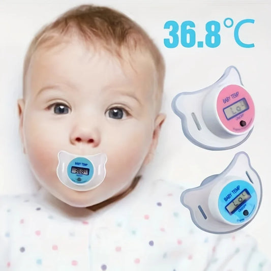 מדחום מוצץ דיגיטלי חכם לתינוקות לבדיקת חום מהירה