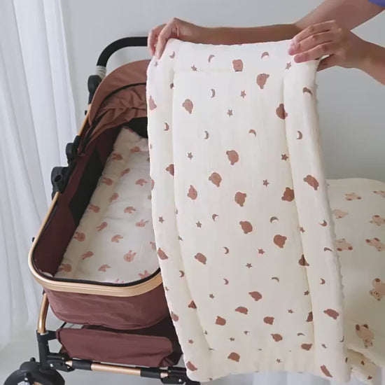 מזרן רך לעגלת תינוק כרית מושב נוחה לטיולים